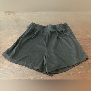 I’m selling a pair of black shorts. They are size small. They cost $12.00